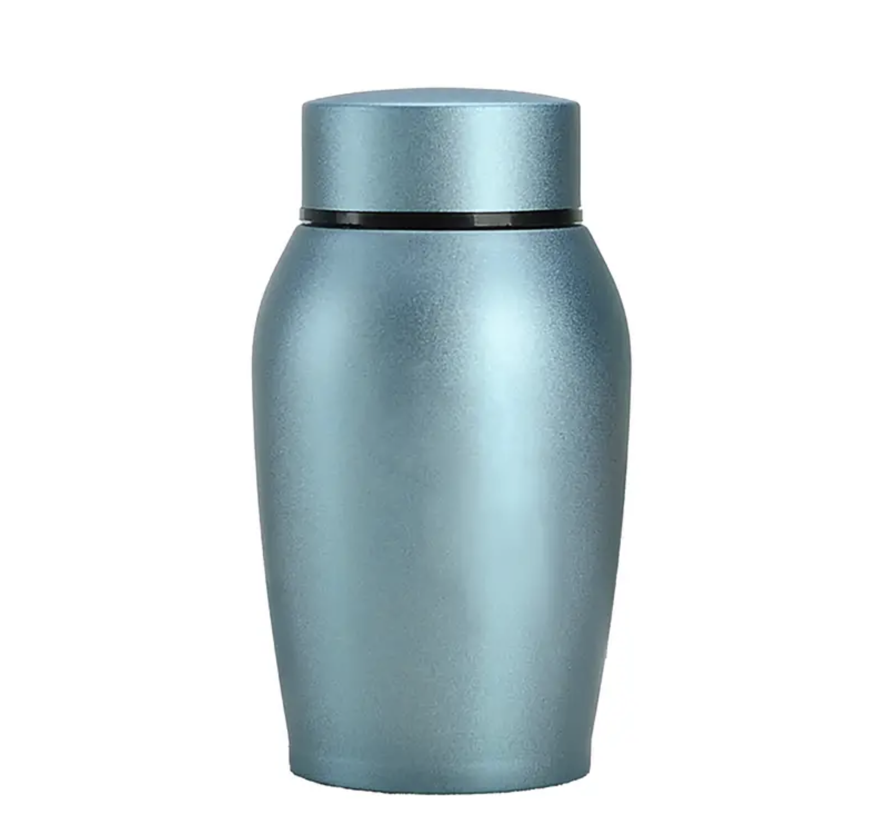 Mini urn blauw kleurig